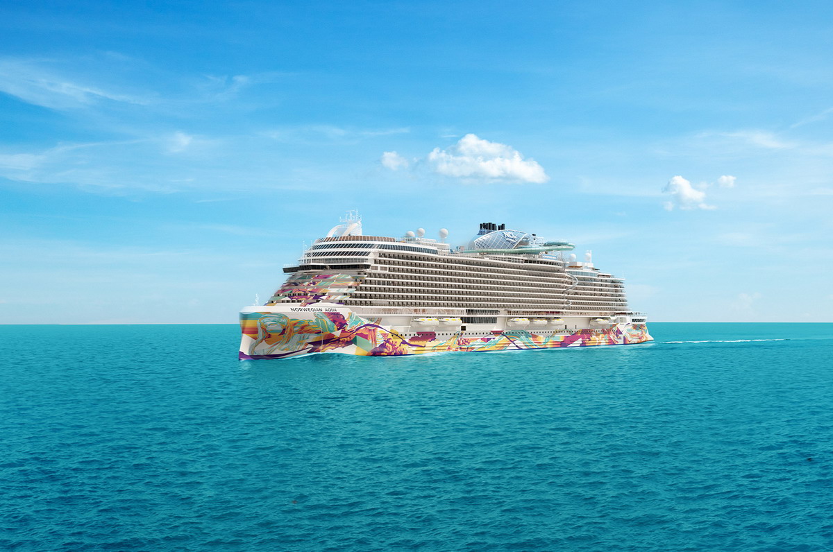 Norwegian Cruise Line e Fincantieri festeggiano il varo della Norwegian Aqua