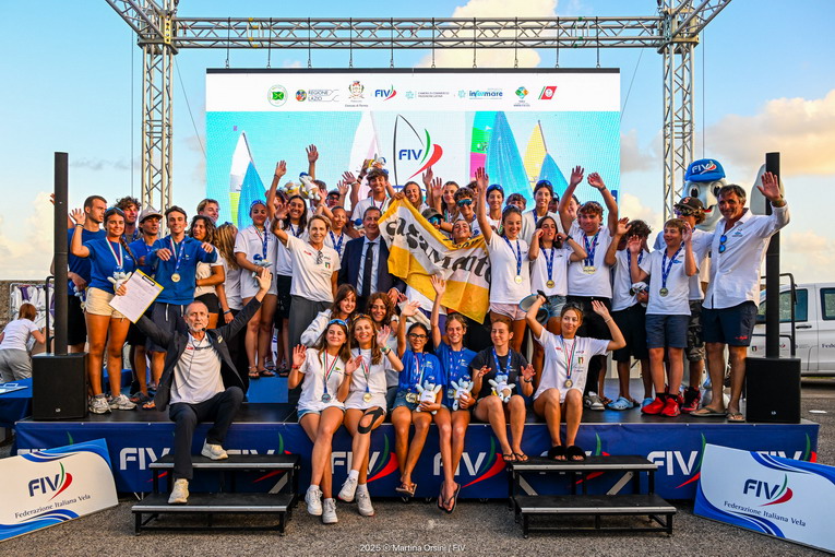 Conclusione “spettacolosa” per il Campionato Italiano Giovanile delle Classi In Doppio di Formia 2025